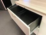 Used AIS Cubicles with grey wood laminate and blue fabric - ITEM #:100045 - Thumbnail image 7 of 11