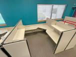 Used Haworth Cubicles - 7x7 - Off White Fabric - ITEM #:100058 - Img 4 of 4
