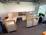 Used Herman Miller Cubicles - Wood Trim - ITEM #:100063 - Img 4 of 11