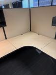 Steelcase 98215P4 L-Shaped Cubicle Workstation (90x90) - ITEM #:100066 - Img 3 of 14