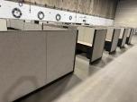 Haworth Premise 8' x 8' Cubicle Workstation with Pedestals & Overhead Shelf - ITEM #:100067 - Img 6 of 7