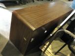 Desk and credenza with mahogany finish - ITEM #:120104 - Thumbnail image 6 of 6
