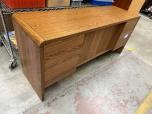 Credenza With Dark Tone Laminate Finish - Sliding Doors - ITEM #:120172 - Img 1 of 6