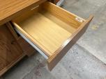 Credenza With Dark Tone Laminate Finish - Sliding Doors - ITEM #:120172 - Img 3 of 6