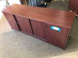 Credenza with mahogany laminate finish - ITEM #:120234 - Thumbnail image 1 of 3