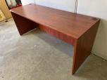 Used Used credenza with cherry laminate finish 