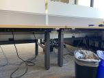 Used Back-to-Back Sit-Stand Workstation Pair w/ Cabinets - ITEM #:120297 - Img 13 of 17