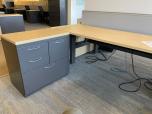 Used Sit Stands Workstations With Maple Laminate And Dividers - ITEM #:120297 - Thumbnail image 11 of 17