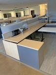 Used Sit Stands Workstations With Maple Laminate And Dividers - ITEM #:120297 - Thumbnail image 7 of 17