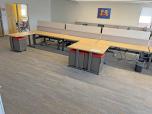Used Back-to-Back Sit-Stand Workstation Pair - Maple Laminate - ITEM #:120298 - Img 2 of 11