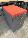 Used Back-to-Back Sit-Stand Workstation Pair - Maple Laminate - ITEM #:120298 - Img 9 of 11