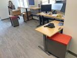 Used Sit Stands Workstations With Maple Laminate And Dividers - ITEM #:120298 - Thumbnail image 17 of 40