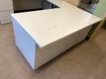 Used U-shape Desk With Grey Laminate Finish - Overhead - ITEM #:120324 - Thumbnail image 2 of 8