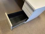 Used U-shape Desk With Grey Laminate Finish - Overhead - ITEM #:120324 - Thumbnail image 8 of 8