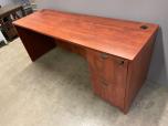 Used Credenza - Single Drawer Assembly - Cherry - ITEM #:120359 - Img 1 of 2