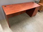 Used Credenza - Single Drawer Assembly - Cherry - ITEM #:120359 - Img 2 of 3