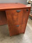 Used Credenza - Single Drawer Assembly - Cherry - ITEM #:120359 - Img 3 of 3