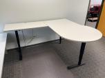 Used U-Shape Sit Stand Desk Set - ITEM #:120389 - Img 4 of 5