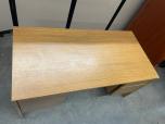 Used Desk - Medium Oak Laminate - ITEM #:120393 - Img 3 of 9