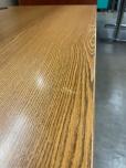 Used Desk - Medium Oak Laminate - ITEM #:120393 - Img 8 of 9