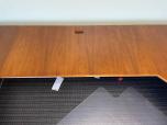 Jasper Desk U-Shape Executive Desk Set - Medium Wood Finish - ITEM #:120402 - Img 7 of 16