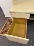 Used L-shape Desk With Hutch - Maple Laminate - ITEM #:120403 - Img 5 of 9