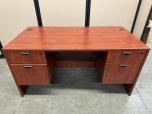 Used Desk - Cherry Laminate - 60x30 - ITEM #:120408 - Img 1 of 4