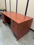 Used Desk - Cherry Laminate - 60x30 - ITEM #:120408 - Img 2 of 4