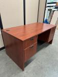 Used Desk - Cherry Laminate - 60x30 - ITEM #:120408 - Img 3 of 4