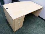 Used Desk Credenza Set - Maple Laminate - ITEM #:120413 - Img 3 of 4