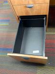 Used L-Shape Desk - Light Cherry Laminate - ITEM #:120414 - Img 4 of 9