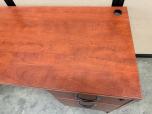 Used Credenza - Cherry Laminate - Two Pedestals - ITEM #:120422 - Img 5 of 10