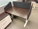Sit-Stand Desk Set with Credenza and Privacy Panels - ITEM #:120430 - Img 3 of 7
