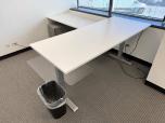 Used Sit Stand Desk Set - White - ITEM #:120432 - Img 5 of 10