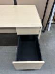 Double Pedestal Office Desk, Light Wood Laminate, 72x35.5" - ITEM #:120463 - Img 5 of 5