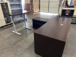 National Waveworks L-Shape Desk Set with Sit-Stand Desk - ITEM #:120470 - Img 3 of 8