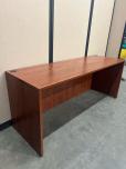 Used OTG (Offices to go) 71"W x 24"D Cherry Laminate Credenza Desk Shell - ITEM #:120474 - Img 1 of 3
