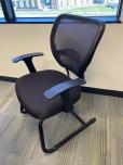 Office Star 5505 Mesh Back Guest Chair with Sled Base - ITEM #:140059 - Img 2 of 3