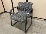 Used Knoll Guest Chairs - Fabric Seat - Black Frame - ITEM #:140062 - Img 1 of 6