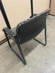 Used Knoll Guest Chairs - Fabric Seat - Black Frame - ITEM #:140062 - Img 3 of 6