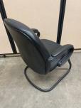 Used Global Tamiri Armchair - Black Vinyl - ITEM #:140065 - Img 3 of 3