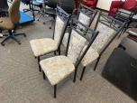 Metal Frame Guest Chair with Patterned Upholstery - ITEM #:140070 - Img 2 of 7