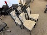 Metal Frame Guest Chair with Patterned Upholstery - ITEM #:140070 - Img 3 of 7