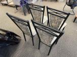 Metal Frame Guest Chair with Patterned Upholstery - ITEM #:140070 - Img 4 of 7