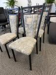 Metal Frame Guest Chair with Patterned Upholstery - ITEM #:140070 - Img 6 of 7