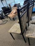 Metal Frame Guest Chair with Patterned Upholstery - ITEM #:140070 - Img 7 of 7