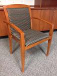 Guest chair with cherry veneer finish - ITEM #:145014 - Thumbnail image 1 of 2