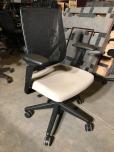 Allsteel Relate series office chairs - off-white fabric - ITEM #:150063 - Thumbnail image 1 of 5