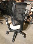 Allsteel Relate series office chairs - off-white fabric - ITEM #:150063 - Thumbnail image 3 of 5