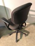 Haworth desk chair with charcoal fabric and charcoal trim - ITEM #:150105 - Thumbnail image 3 of 3